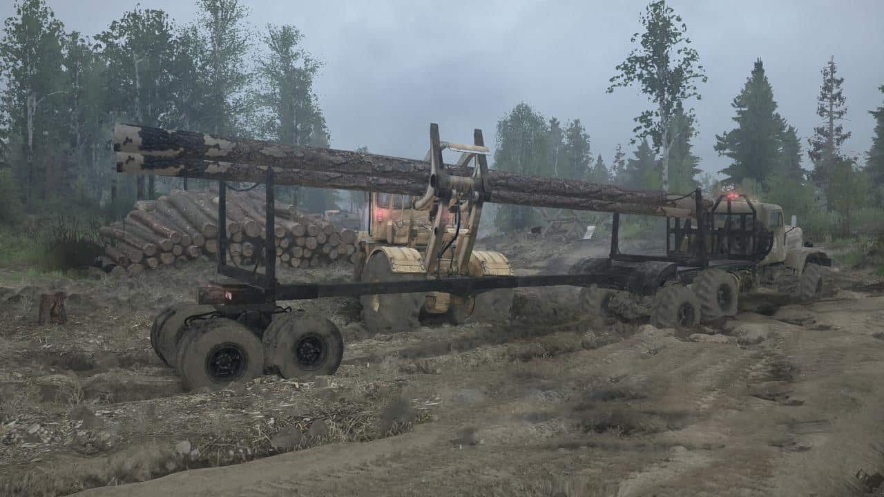 Spintires:Mudrunner - Forest Plains Map V18.02.21