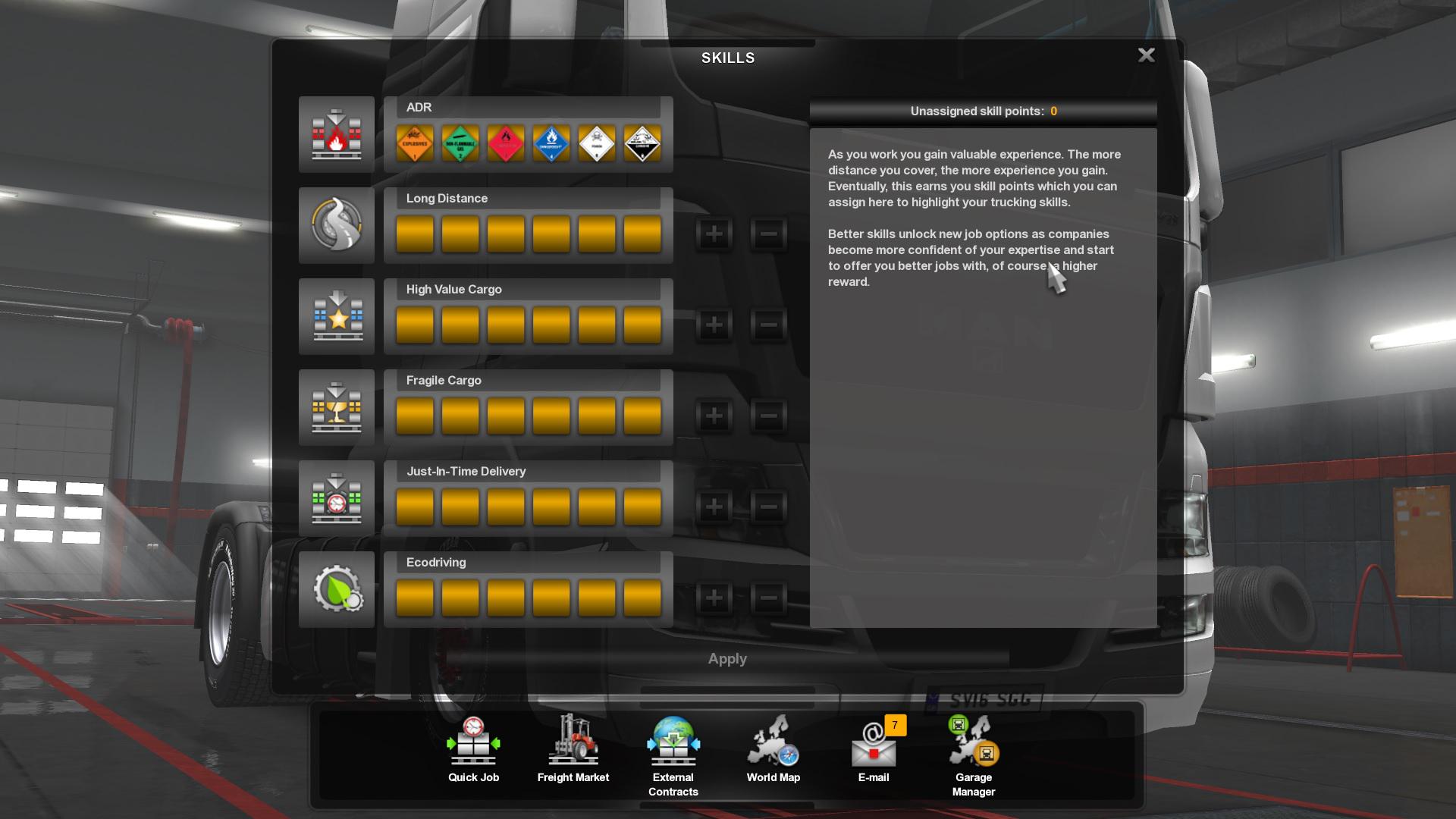 euro truck simulator 2 profile