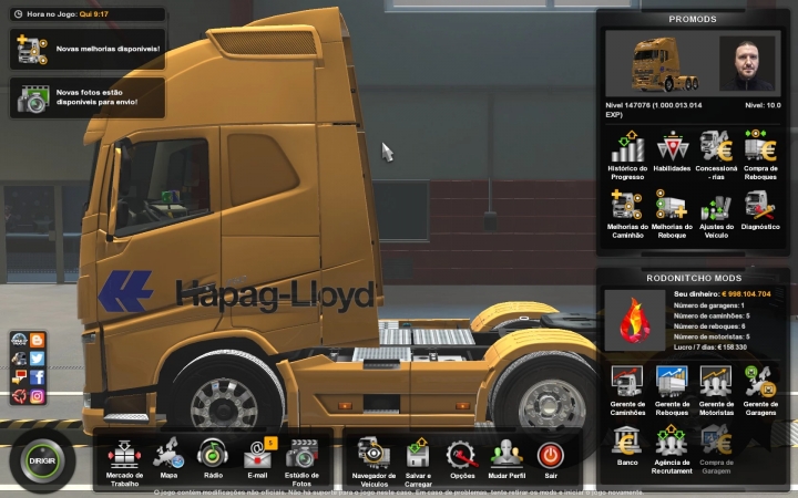 ETS2 - Promods 2.52 for Profile Mod (1.40.x)