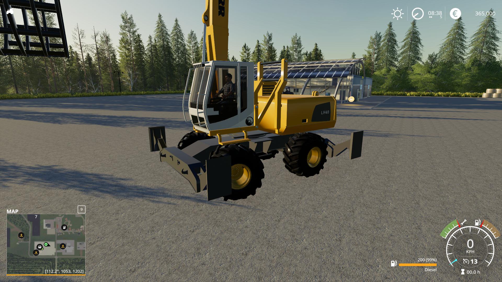FS19 - Liebherr LH40 V1.0