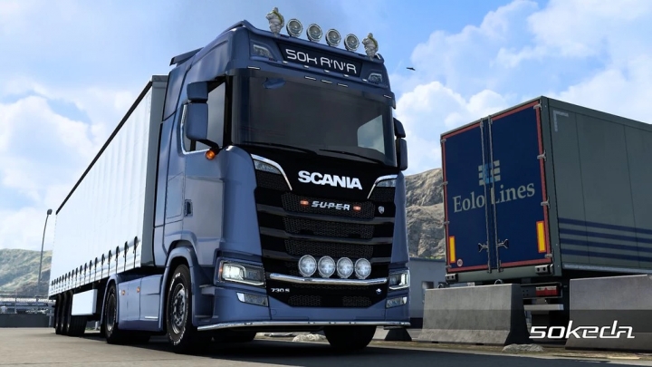 ETS2 - Legendary 50k-Addons V2.7 (1.41+)