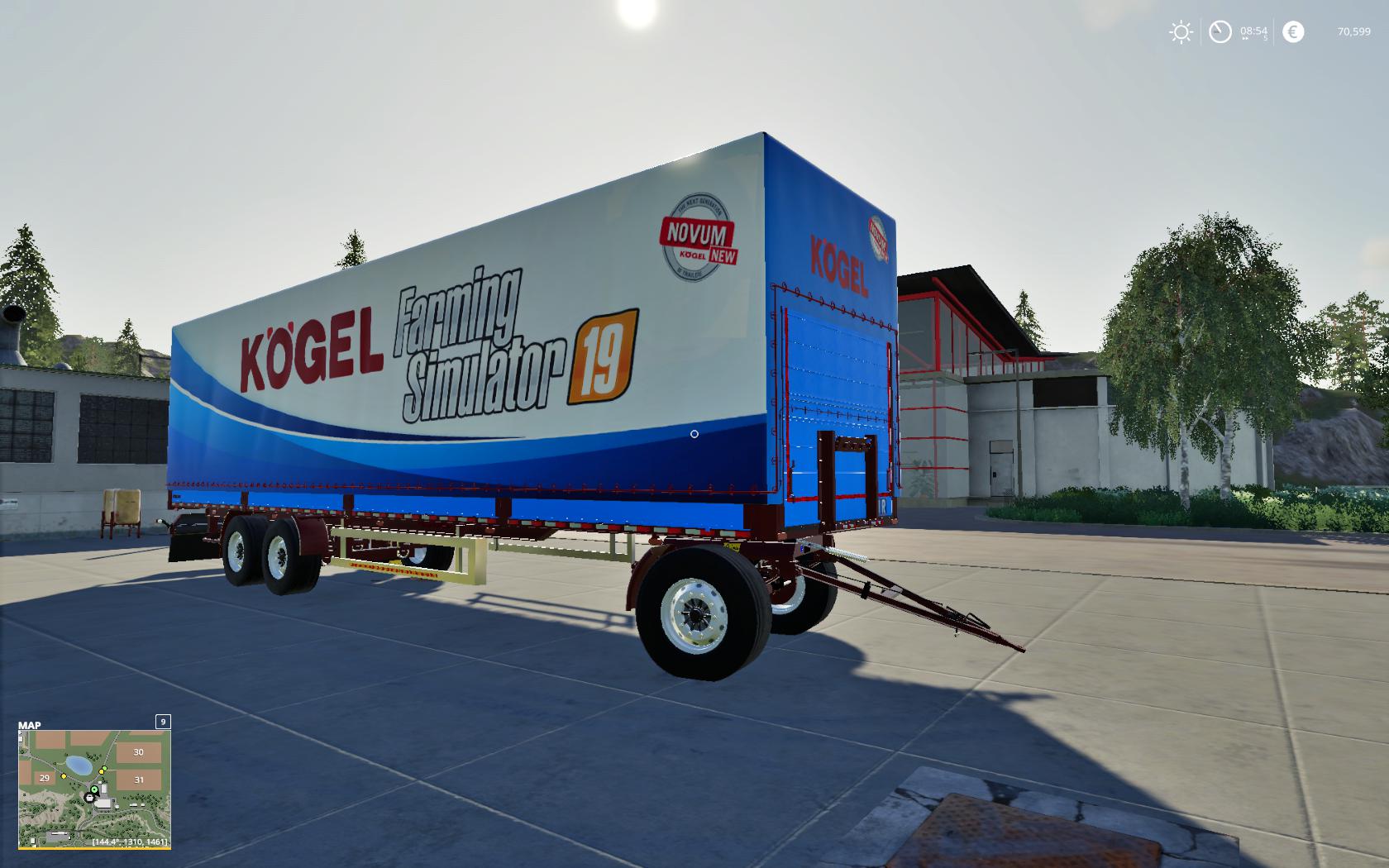 FS19 - Kogel Autoloader Trailer 15m V1.0