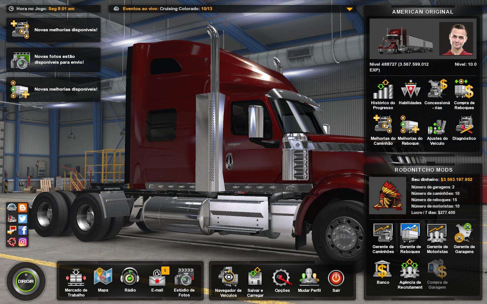ATS - Orginal Map for Profile Mod (1.39.x)