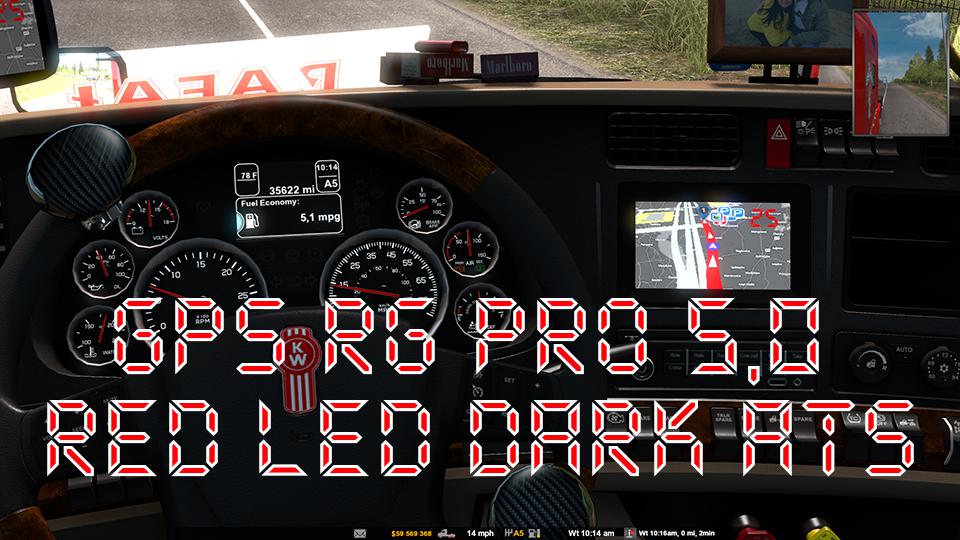 ATS - GPS RG Pro Red Led Dark V5 (1.38.x)