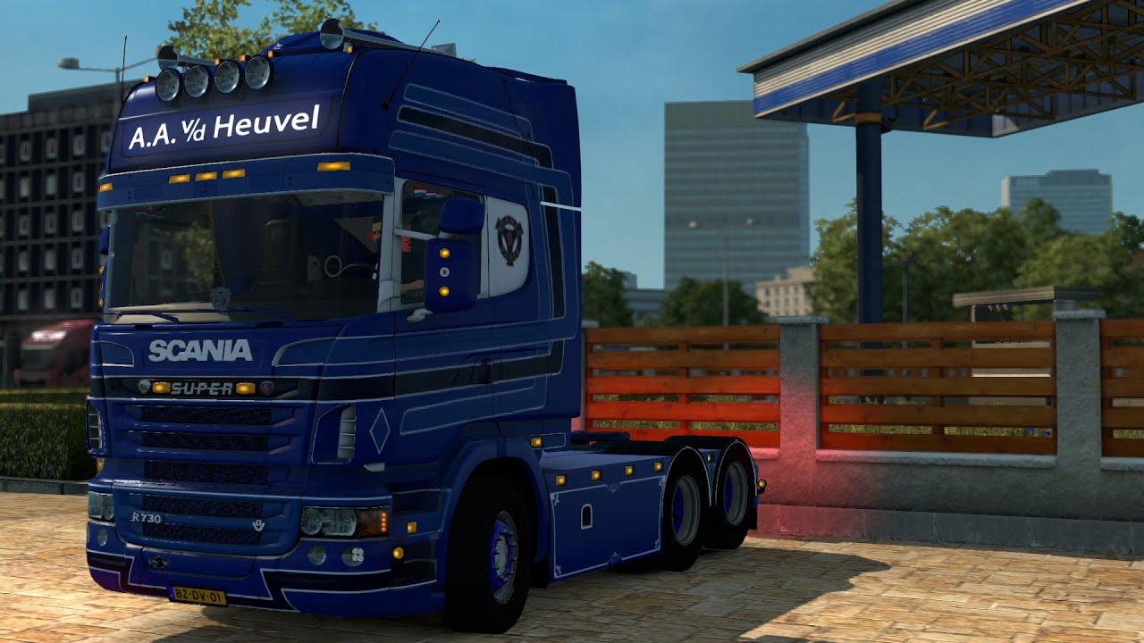 ETS2 - Scania Danny V.D. Heuvel Truck (1.36.x)