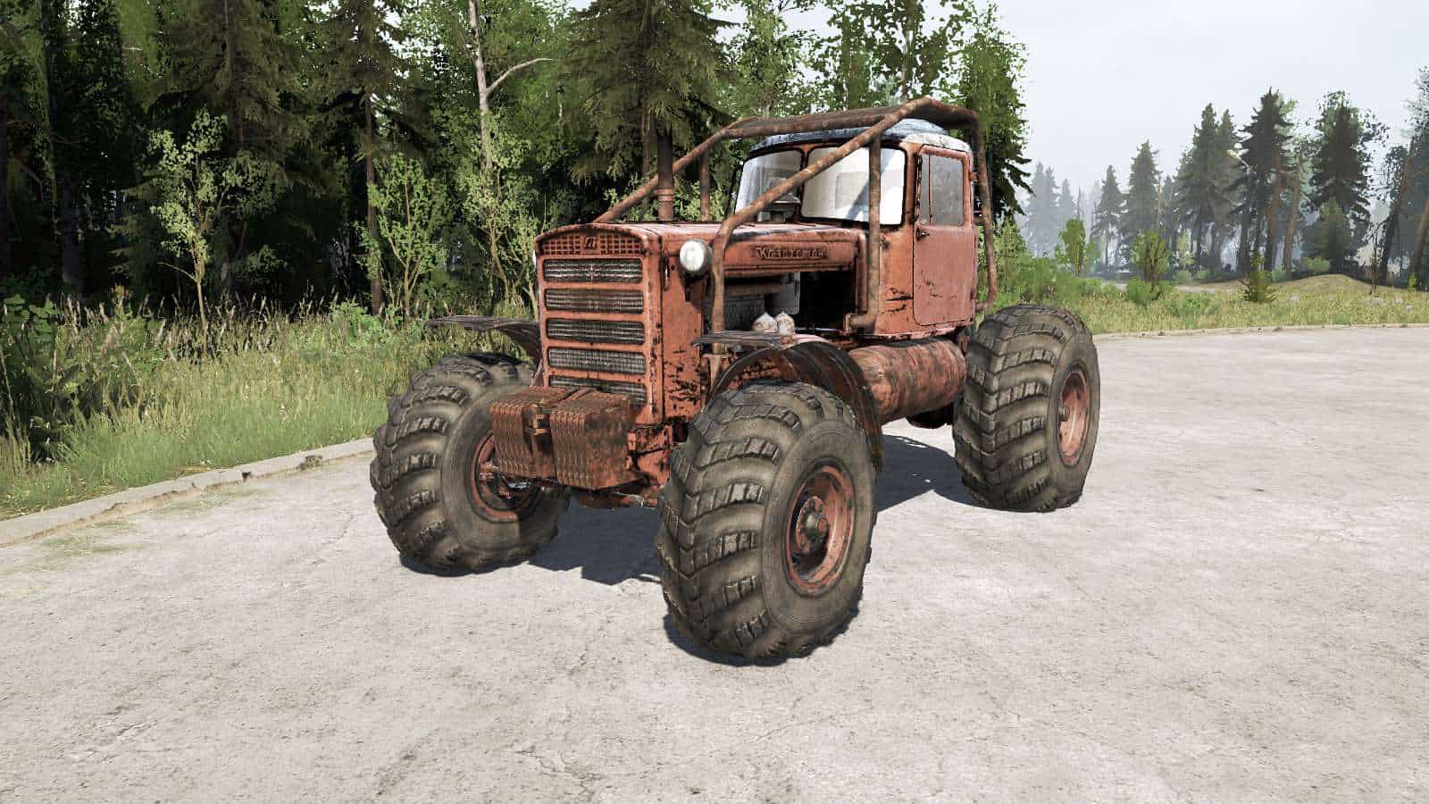 Spintires:Mudrunner - DT-75 Kazakhstan Wheel