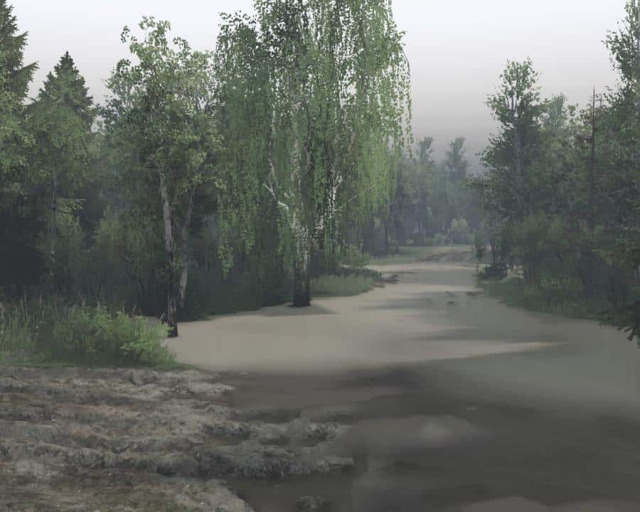 Spintires - Flooded Territory Map V1.0