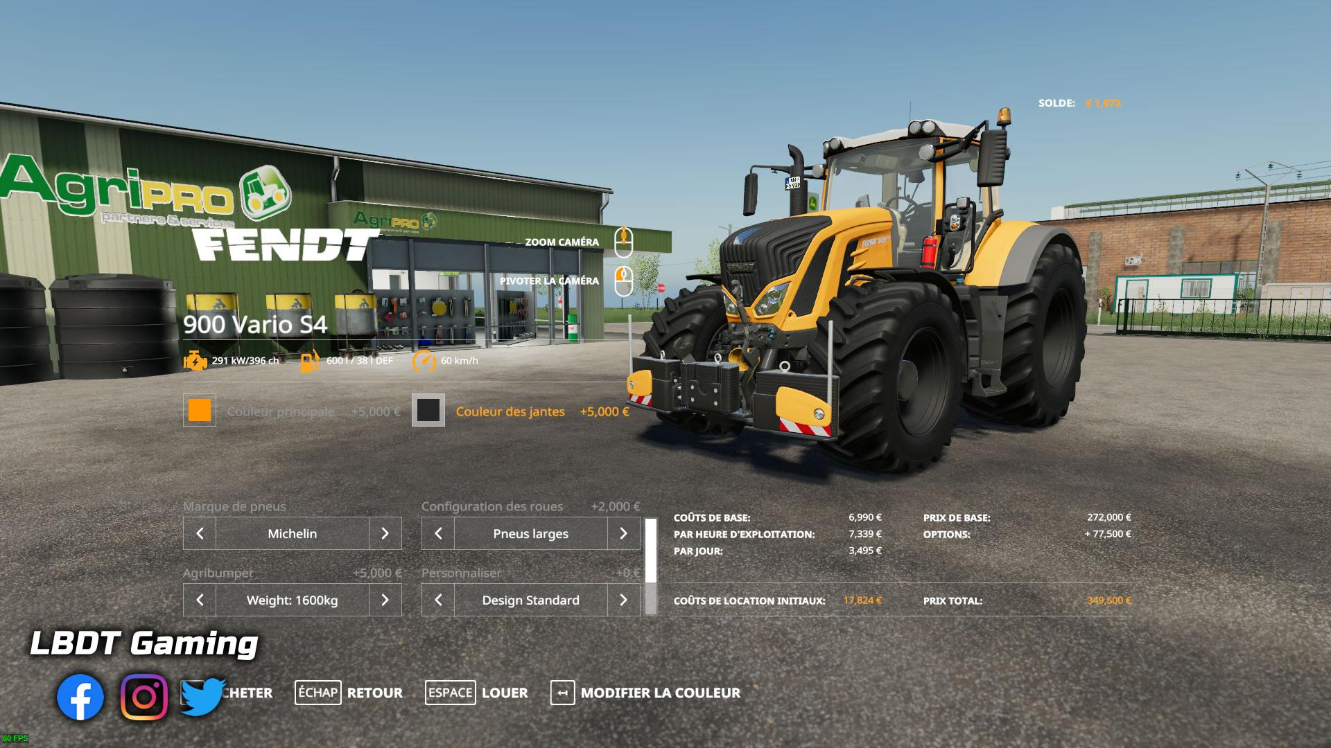 FS19 - Fendt 900 Vario S4 - LBDT Gaming Edition V1.0