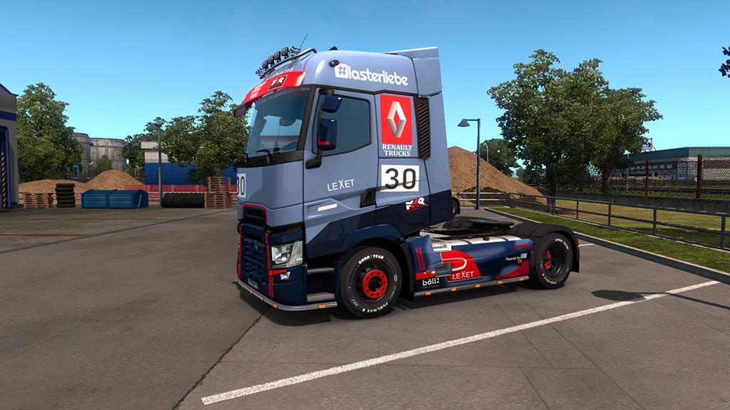 ETS2 - Lexet Renault Range T Skin V1.0 (1.35.X)