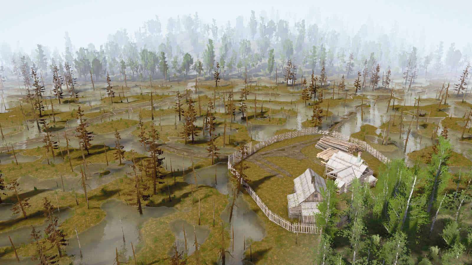 Spintires:Mudrunner - Mammoth Gorge Map