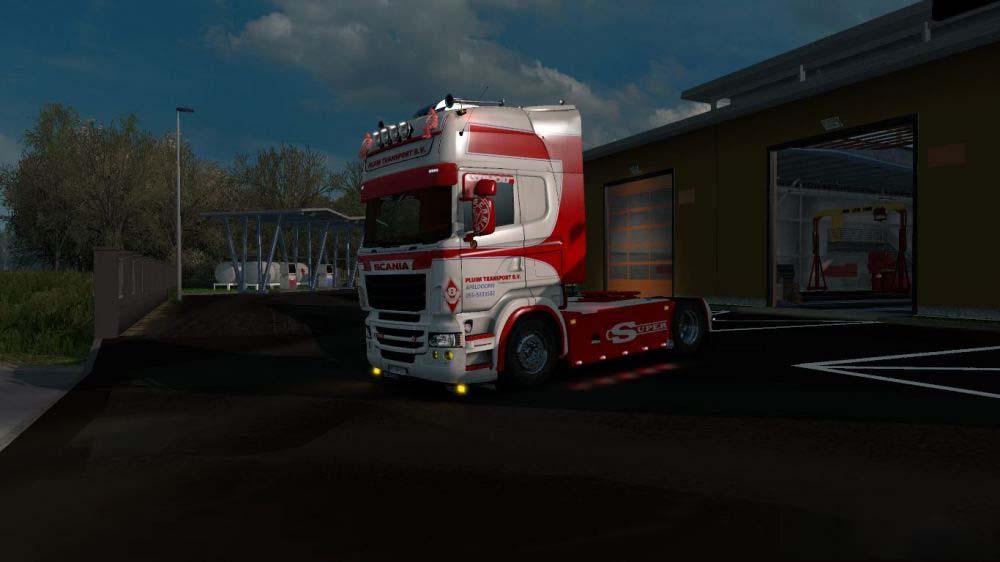 ETS2 - Scania RJL Pluim Transport Skin V1.0 (1.35.X)