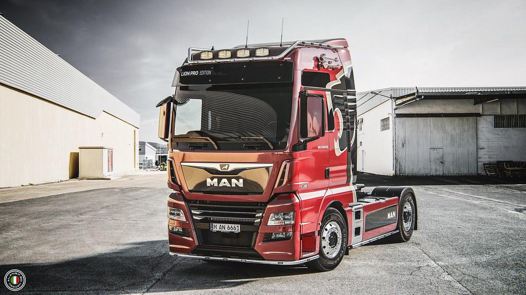 ETS2 - Man Tgx Euro 6 Real D38 Engine Sound Mod V2.0 (1.35.X)