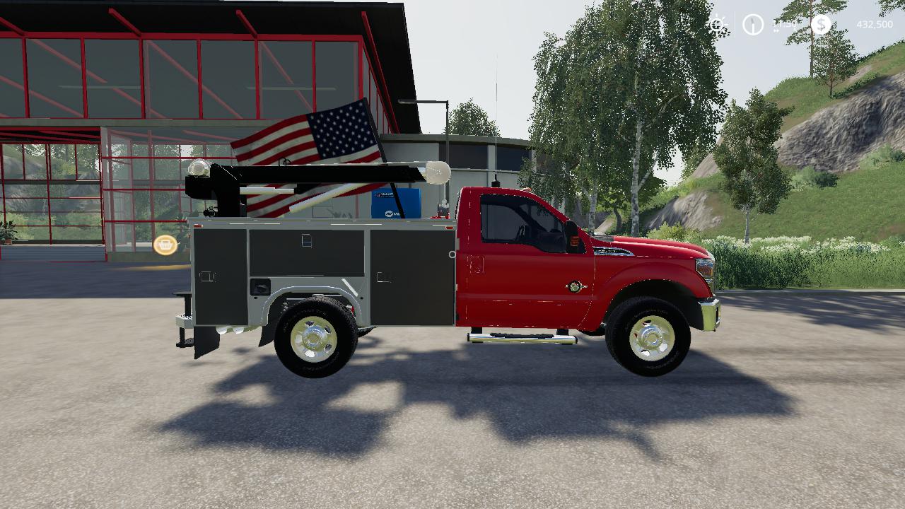 Fs19 Ford F350 Service Truck V10 Farming Simulator 19 Modsclub 8819