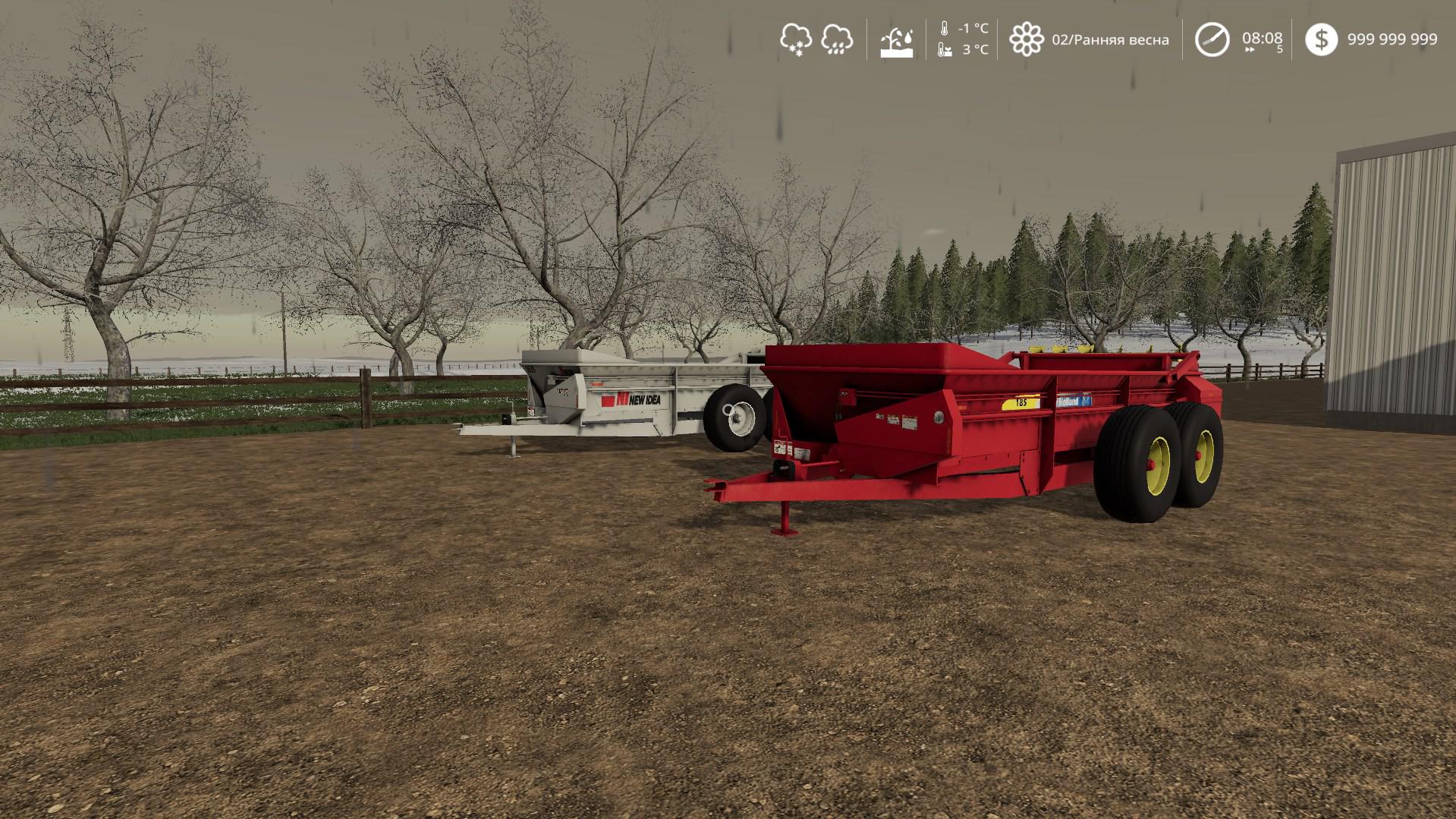 FS19 - New Idea 3639 + New Holland 185 V1.0