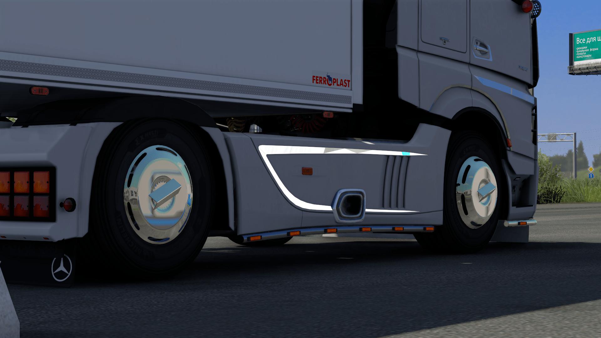 ETS2 - Frilly Chrome Rim (1.38.x)