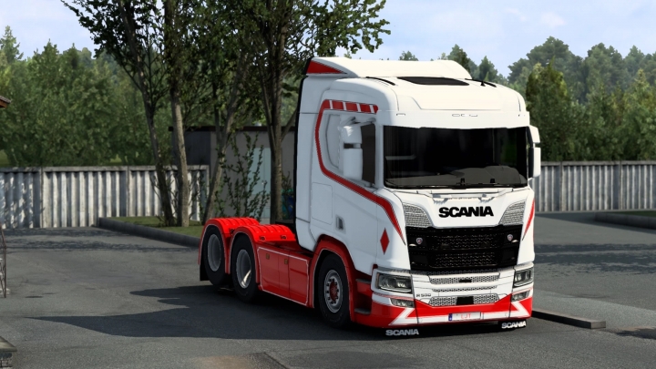 ETS2 - LJT Trans Paintjob V1.0 (1.41.x)