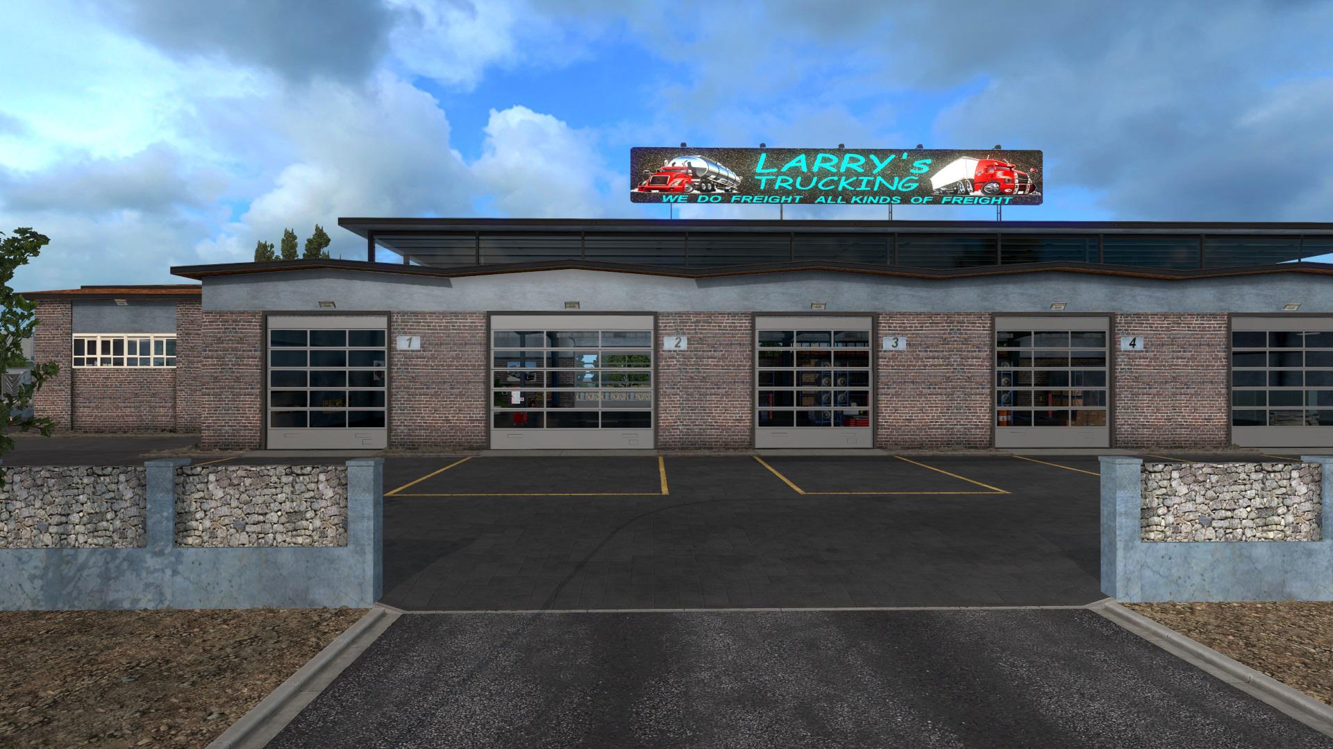 ATS - Larrys Garage Mod V1.0 (1.39.x)