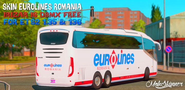 ETS2 - Irizar i6 Eurolines Romania Skin (1.36.x)