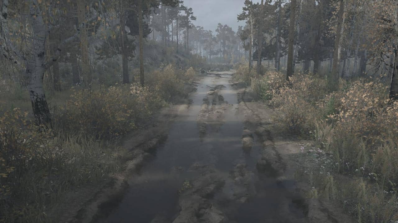 Spintires:Mudrunner - Forgotten Plot of Kuzmich Autumn Map V11.03.21