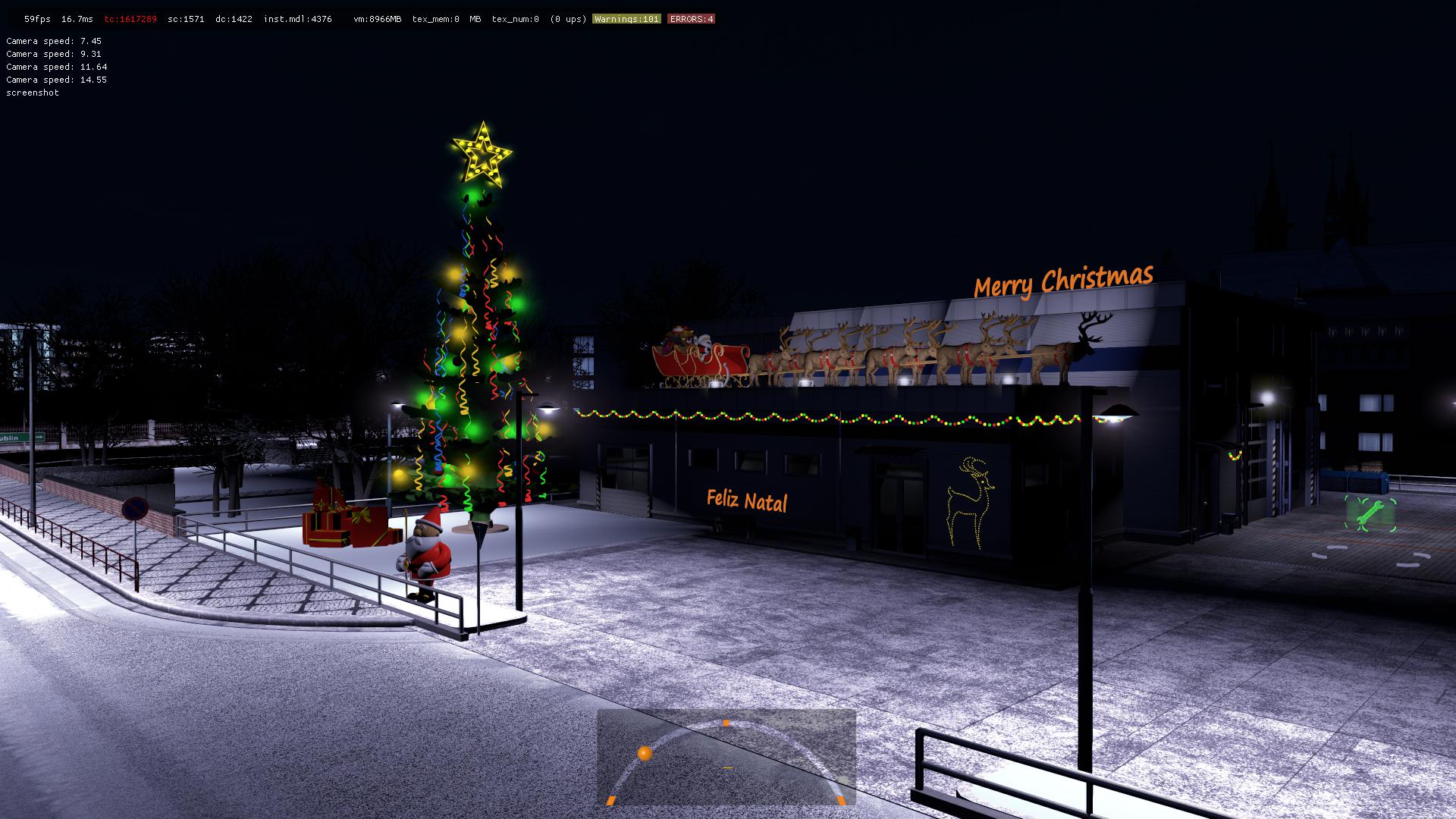 ETS2 - Truck Service Christmas Edition V1.0 (1.36.x)