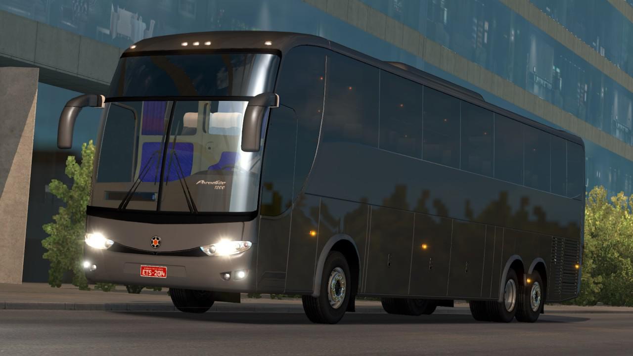 ETS2 - Marcopolo G6 1200 Mercedes Bus (1.36.x)