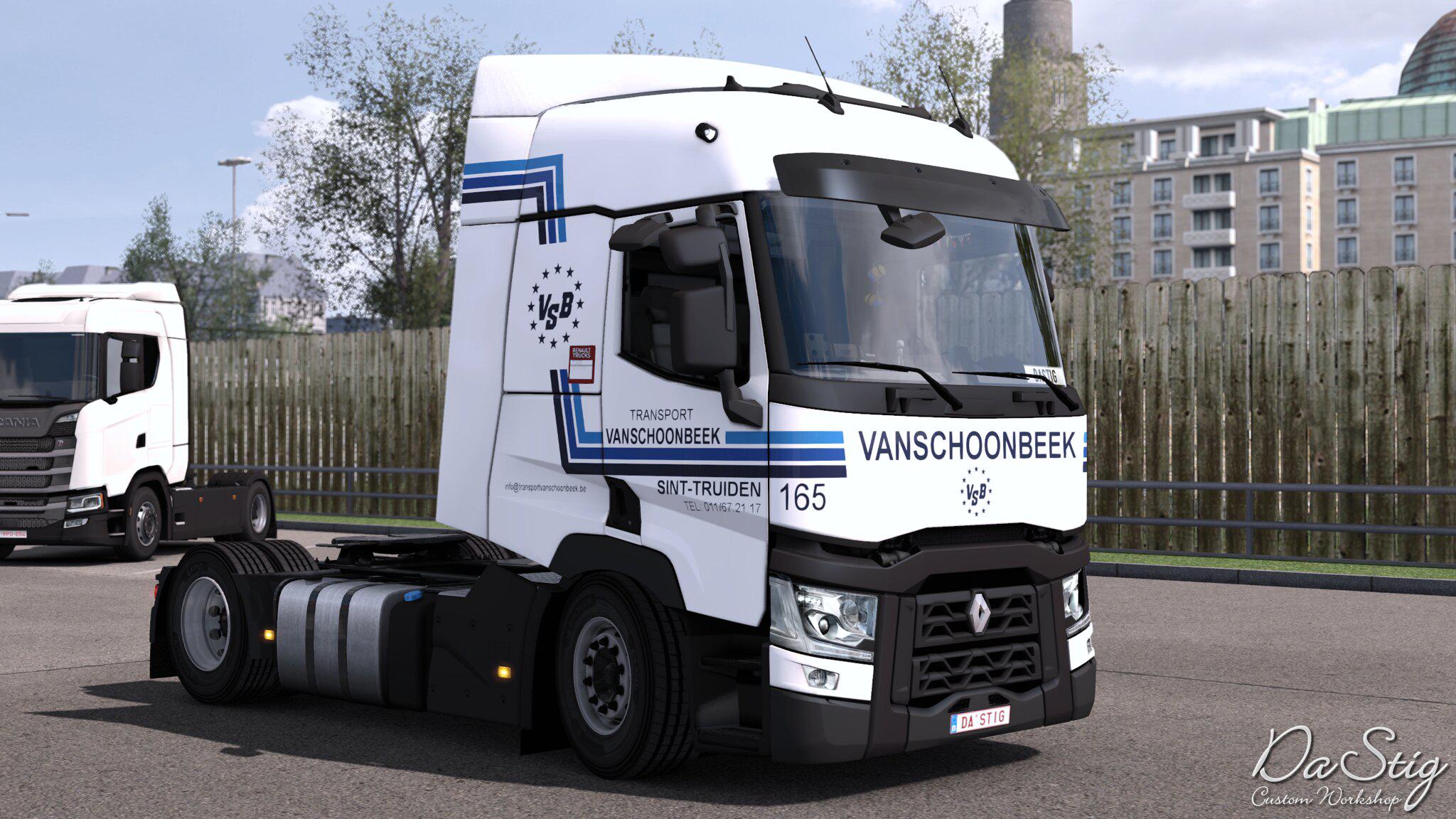 ETS2 - Vanschoonbeek St Truiden Skin V1.0 (1.36.x)