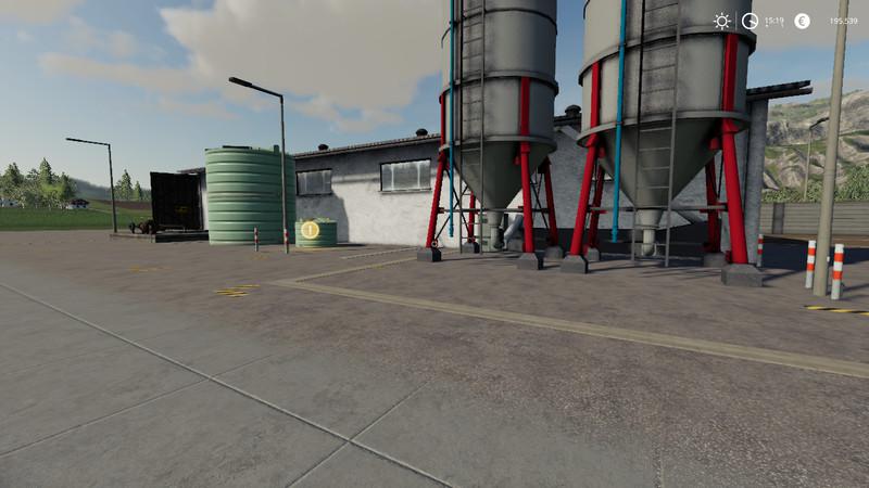 FS19 - Big Pigsty With Animal Pen Extension v1.0