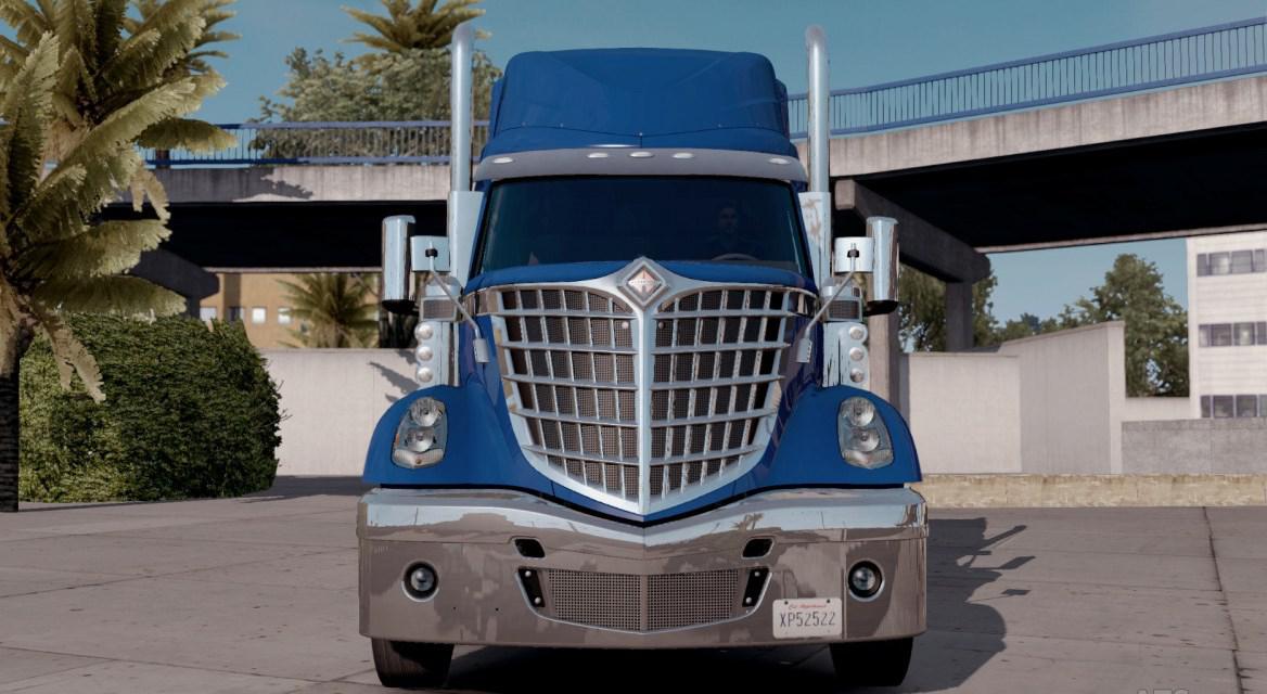 ATS - International LoneStar Chrome Bumper V1.0 (1.36.x)
