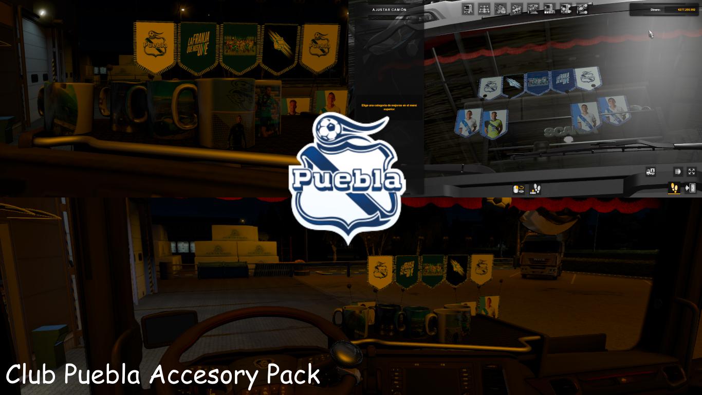 ETS2 - Club Puebla Interior Accesory V1.0 (1.39.x)