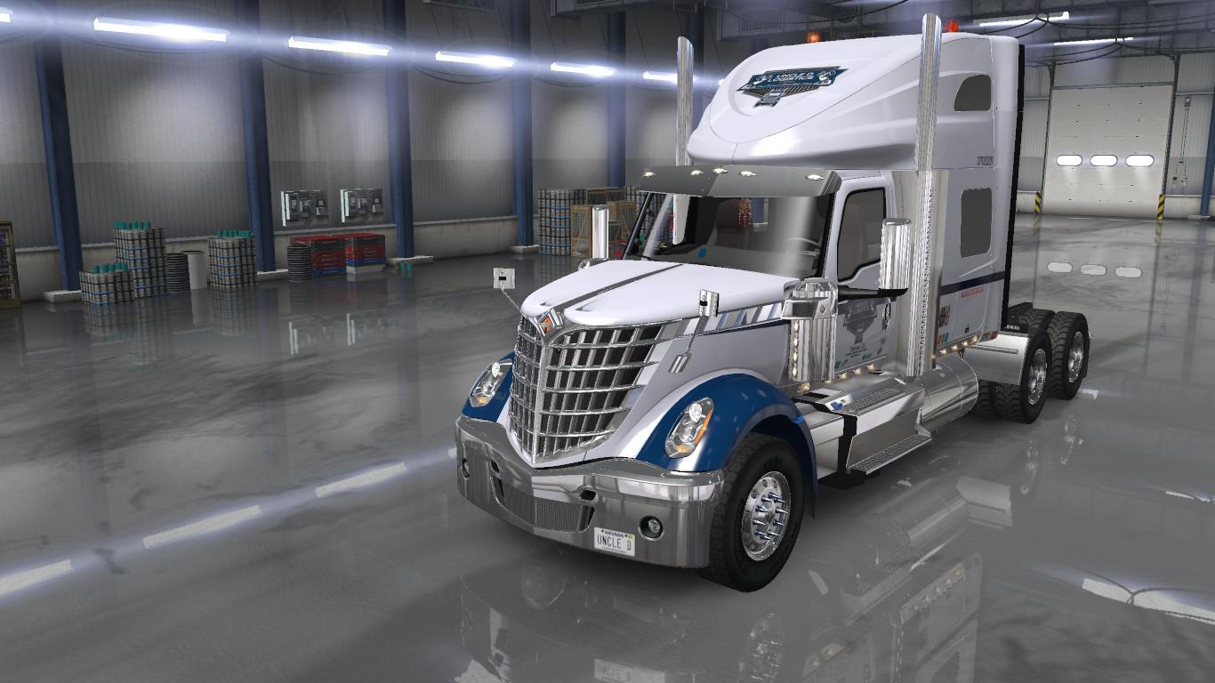 New international. International Lonestar ATS 1.36. American Truck Simulator International Lonestar. American Truck Simulator International Lonestar Skin. Грузовик International для Американ трак.