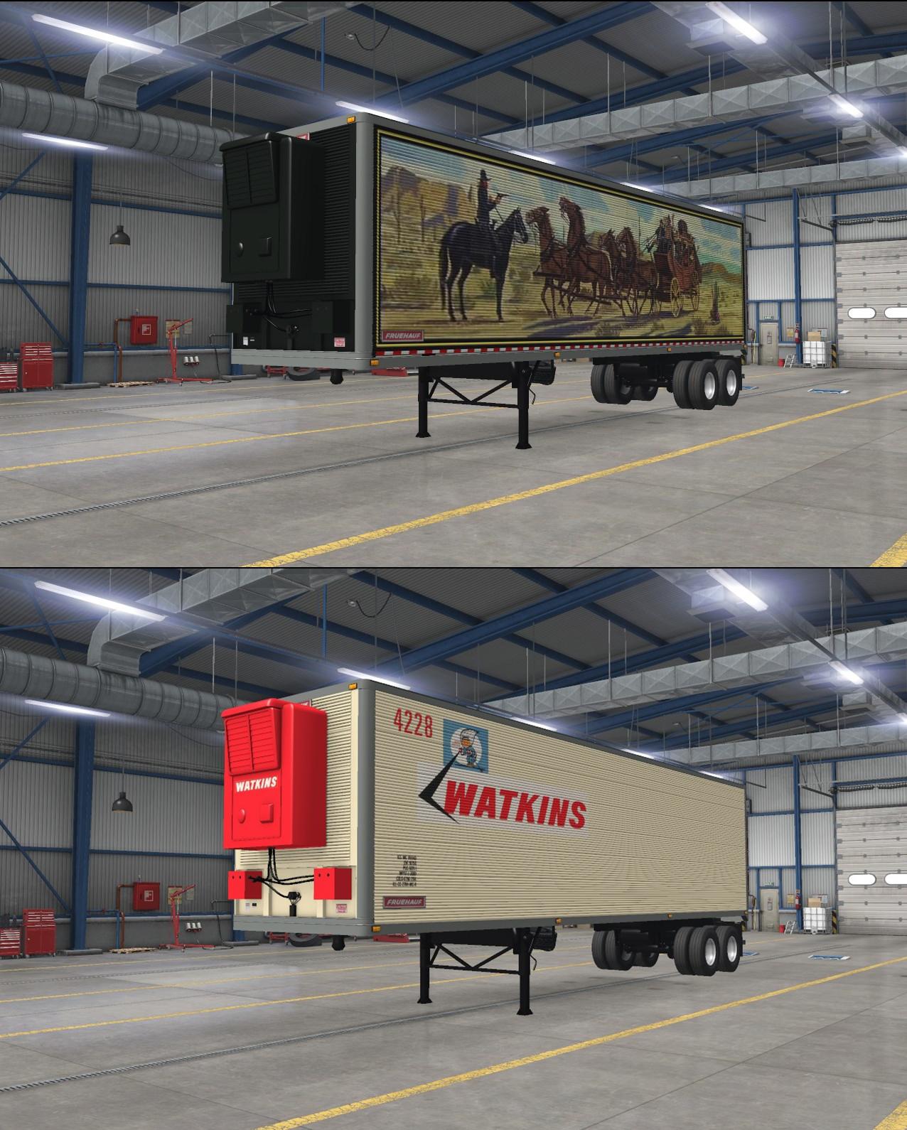 ATS - Fruehauf FB 40ft Refregerator Van 1971 V2.1 (1.38.x)