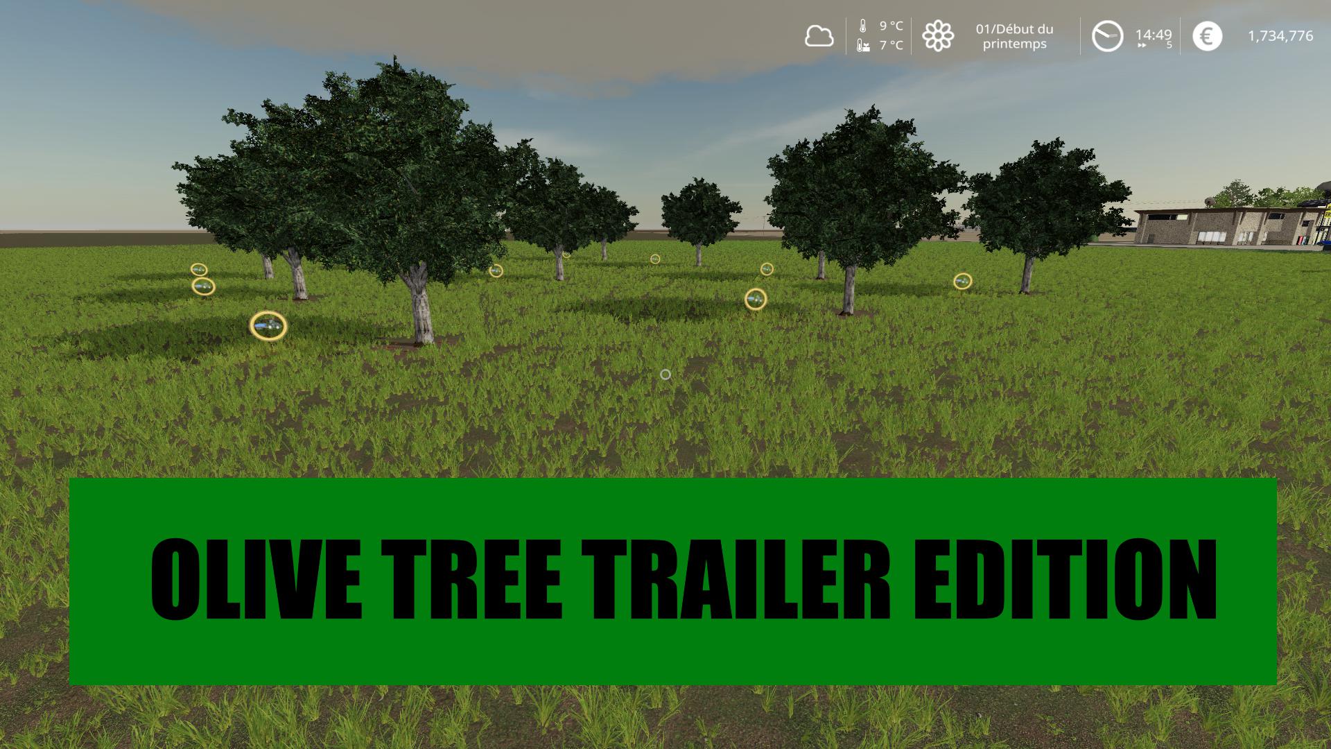 FS19 - Olive Tree Trailer Edition V1.0