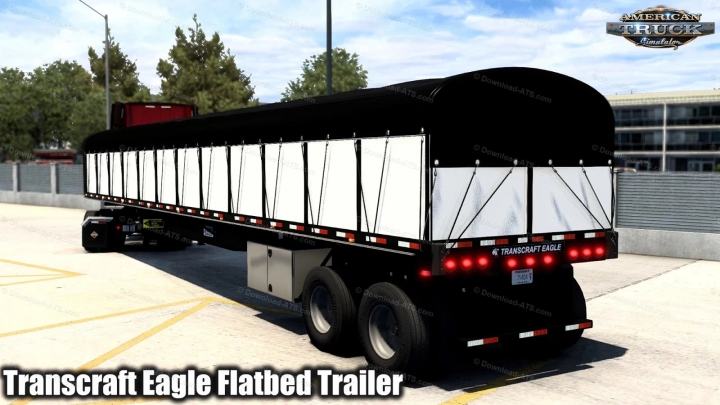 ATS - Transcraft Eagle Flatbed Trailer V1.3 (1.41.x)