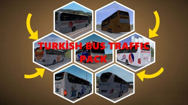ETS2 - Turkish Bus Traffic Pack (1.40.x)