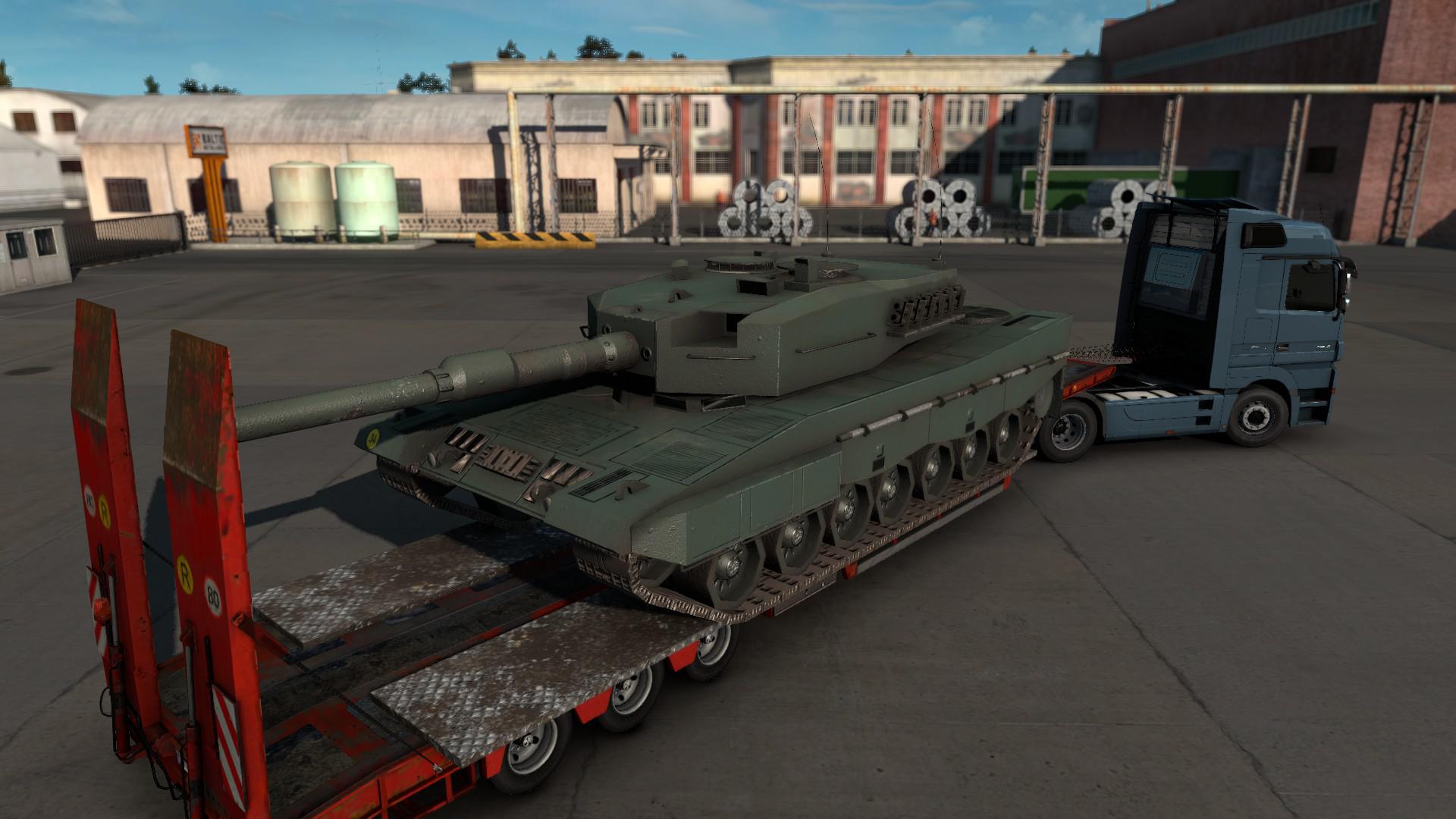 ETS2 - Leopard 2A4 Cargo 4K V1.0 (1.38.x)