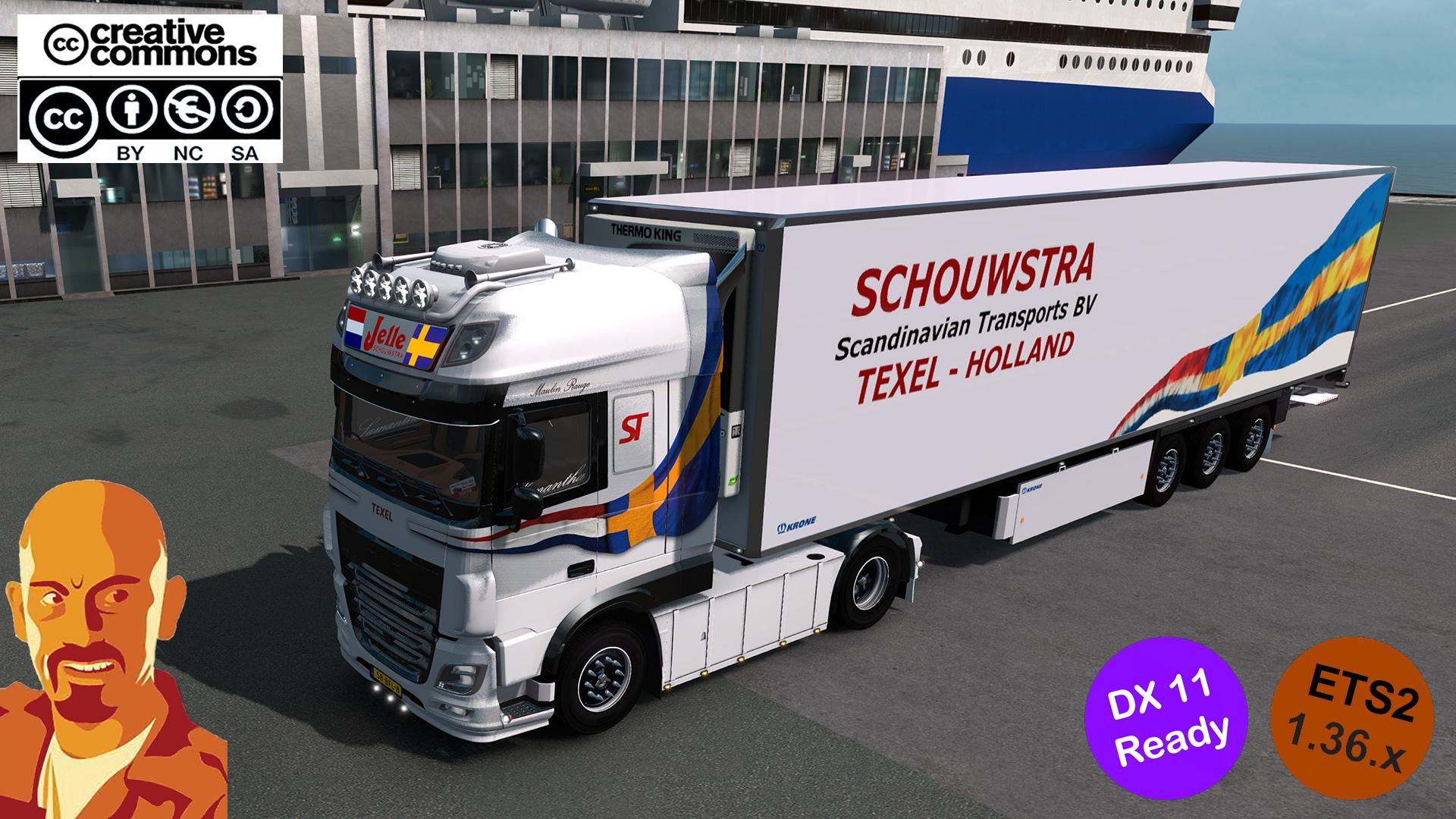 ETS2 Daf Jelle Schouwstra (1.36.x) Euro Truck Simulator 2