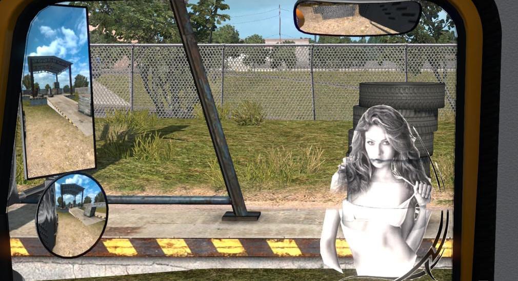ATS - Peterbilt 389 Trucks for Animated Glass Sticker V1.0 (1.37.x)