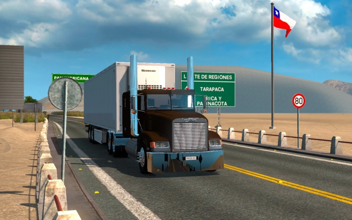 ATS - Freightliner FLD 12064 ST American Truck (1.40.x)
