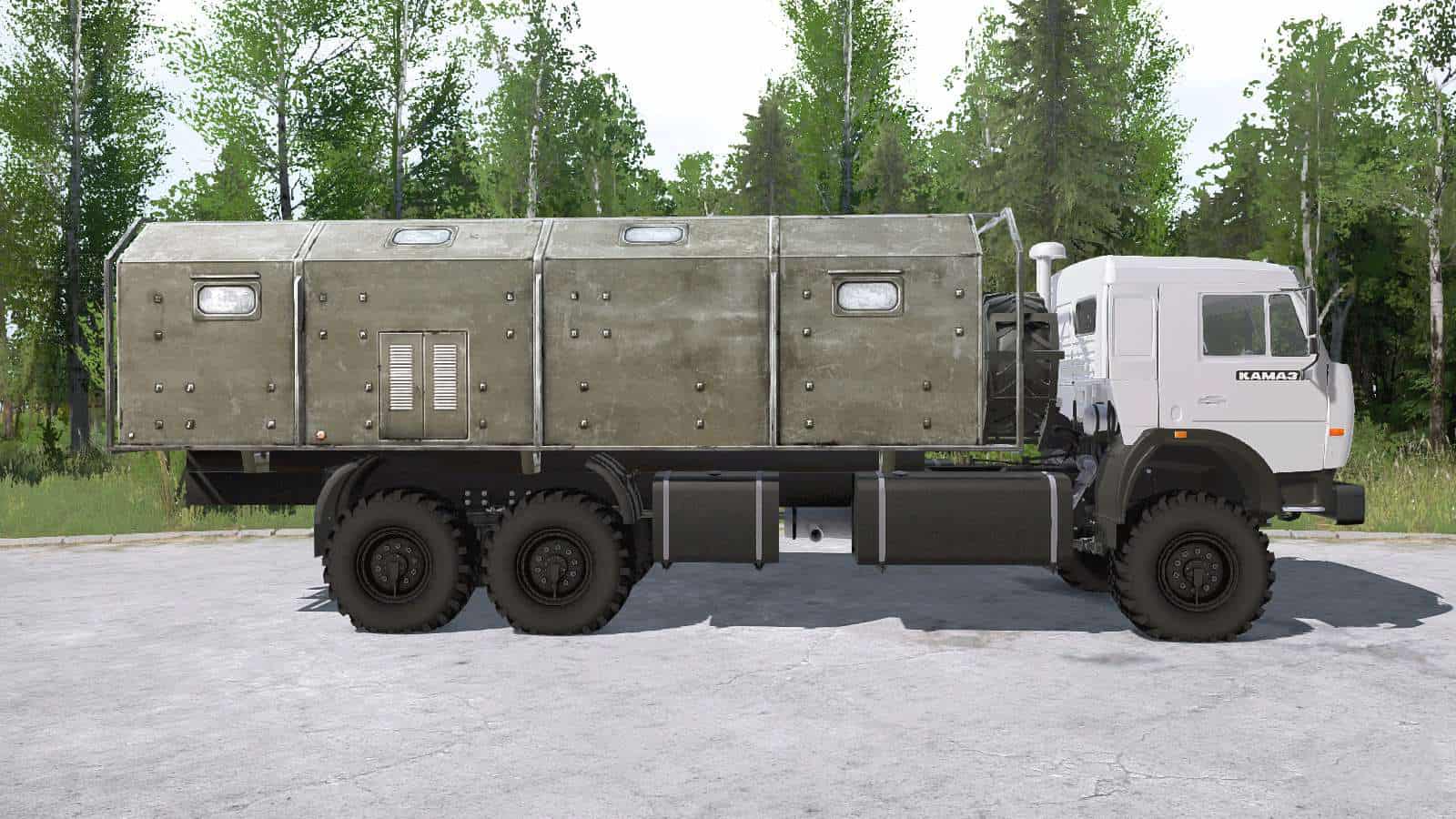 Spintires:Mudrunner - Kamaz 43118 Truck