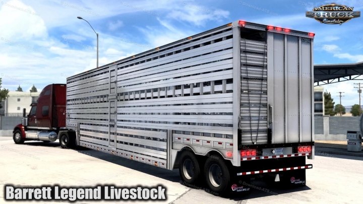 ATS - Barrett Legend Livestock Trailer V1.1 (1.41.x)