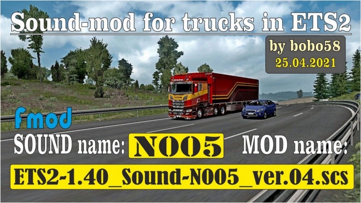 ETS2 - Sound N005 (1.40.x)