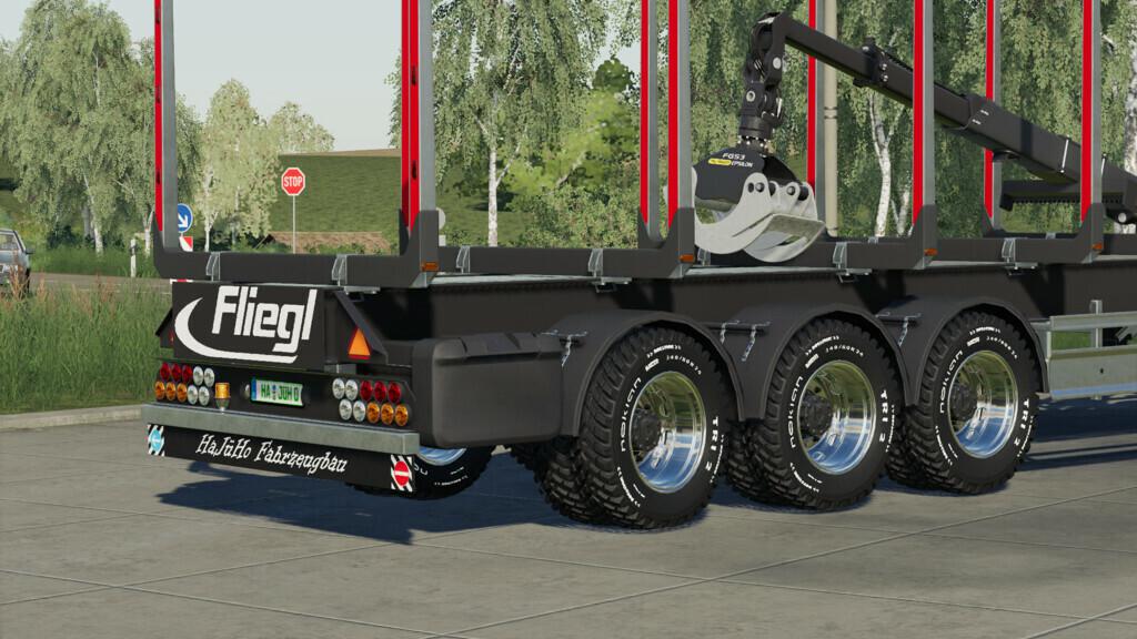 FS19 - Fliegl Timber-Runner Z-Crane Pack V1.0.1.0