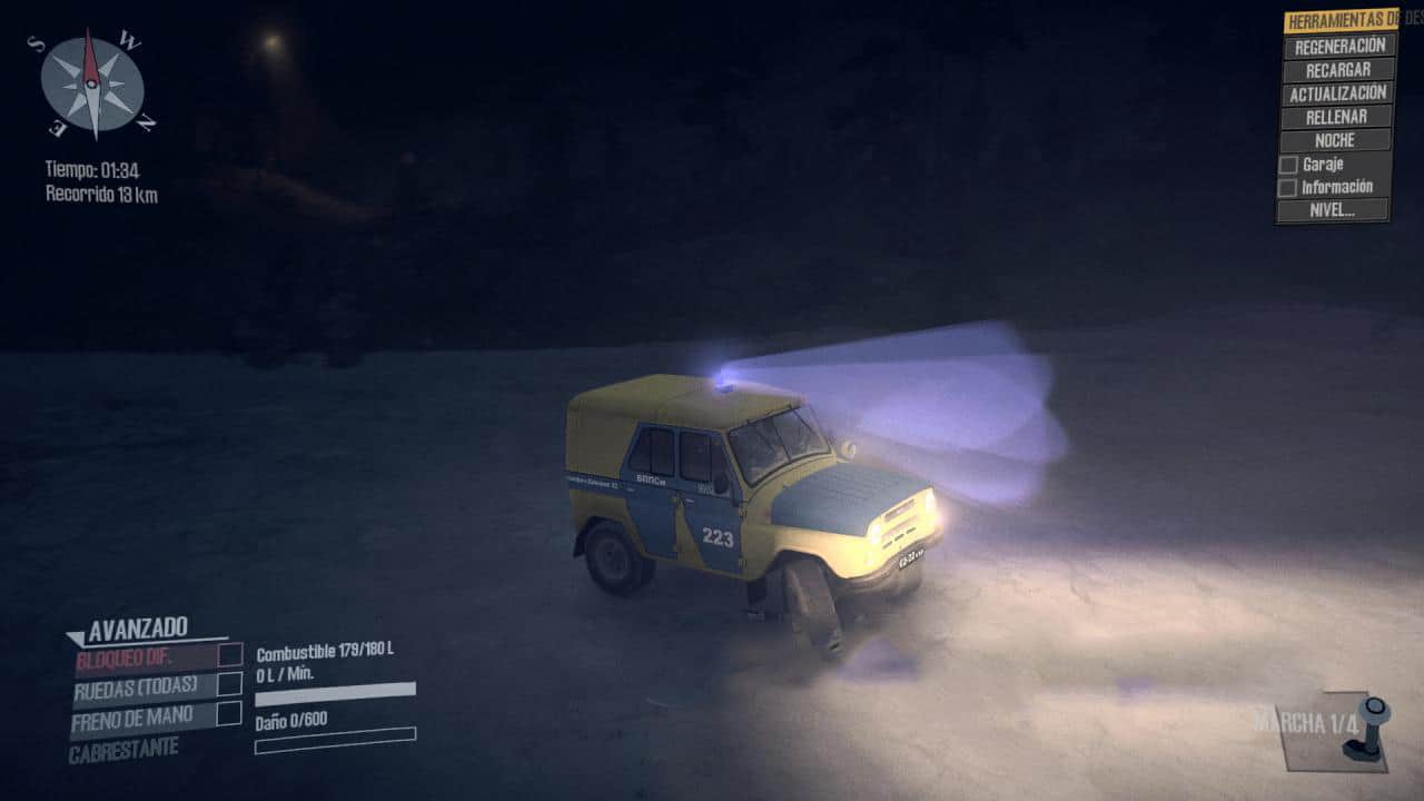 Spintires:Mudrunner - UAZ 469B Police V1