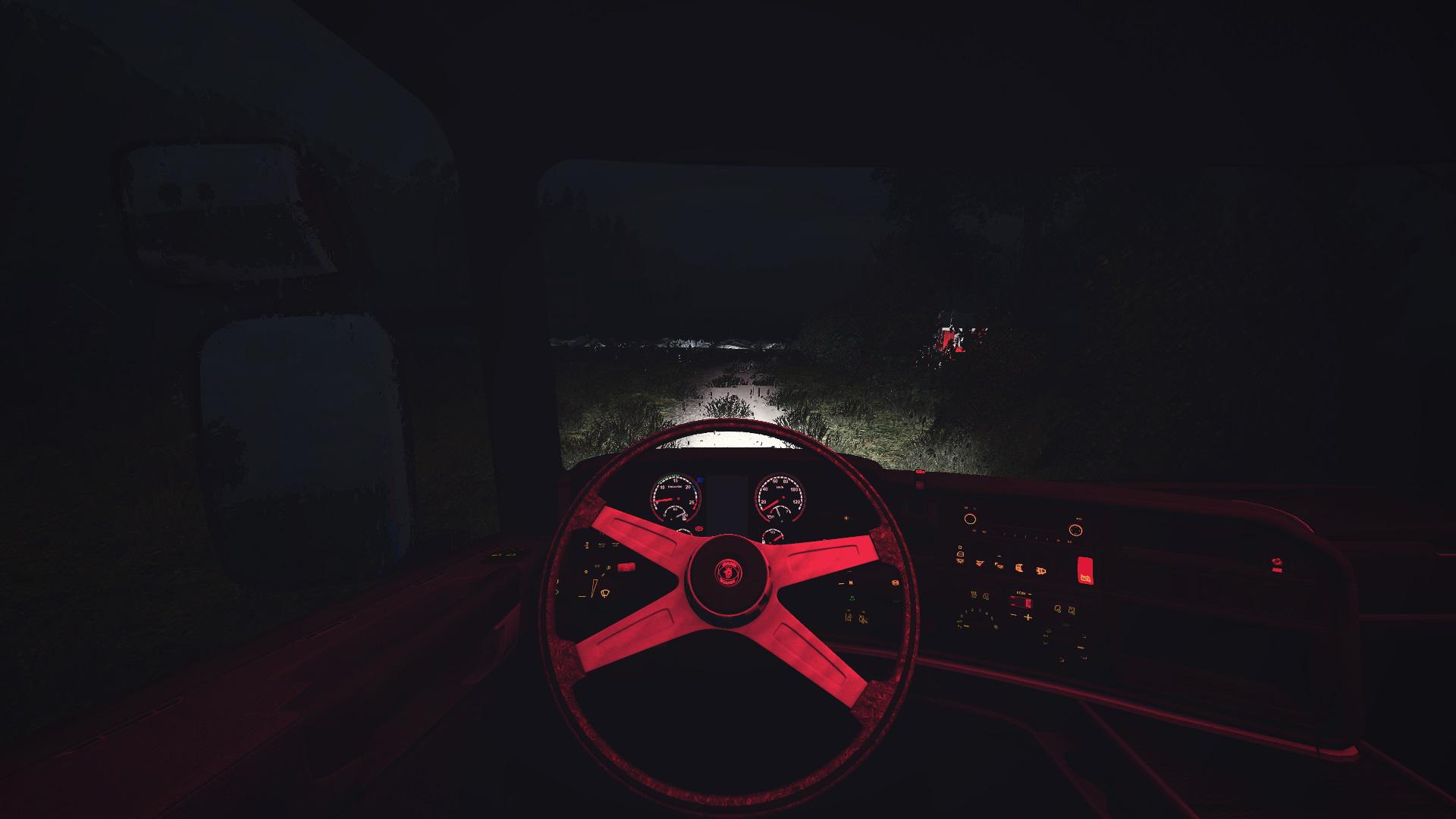 ETS2 - Scania Rjl 4-6 Series Nardi Woods Steering Wheel (1.35.X)