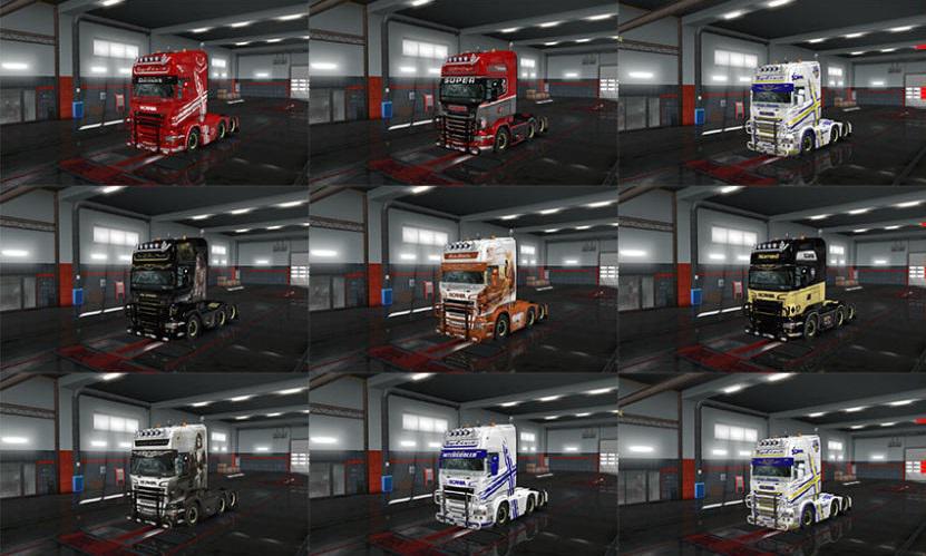 ETS2 - Wolf Skin Pack 8 (1.35.X)