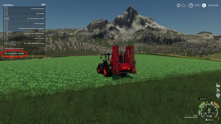 FS19 - Variable Spray Usage V1.0.0.2