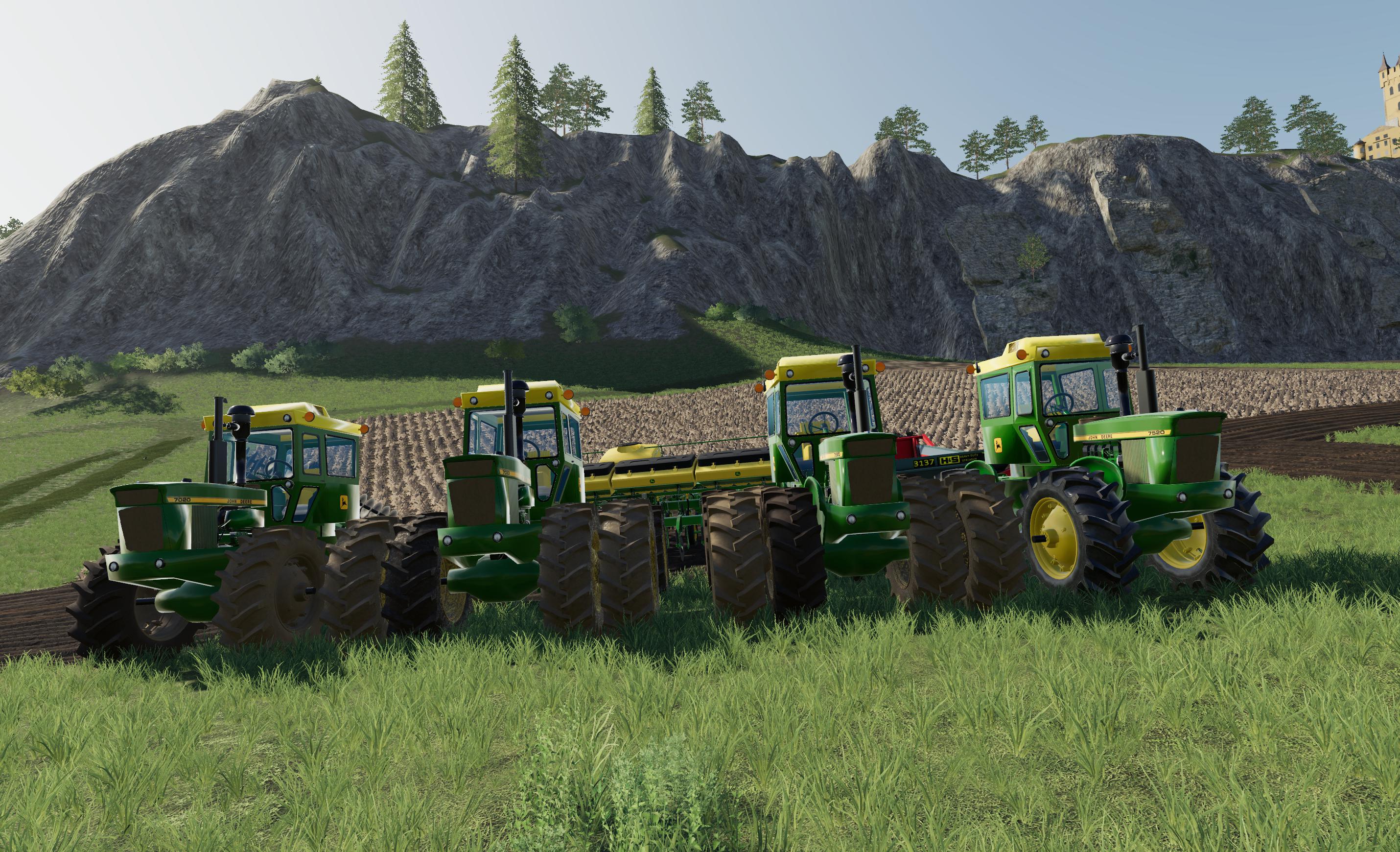 FS19 - Old iron John Deere 7020-7520 V1.0