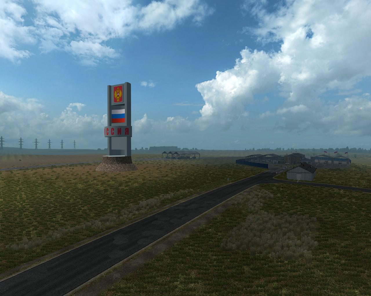 ETS2 - Border improvements Pack for The Great Steppe V1.2 (1.35.X)