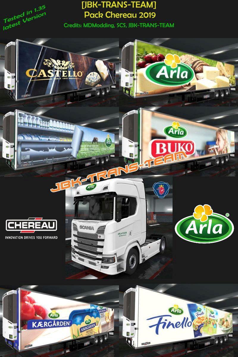 ETS2 - JBK Pack ARLA 2019 v2.0 (1.35.X)