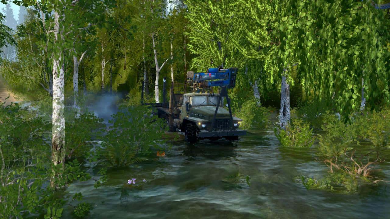 Spintires:Mudrunner - We Carry Wood 11 Map V1